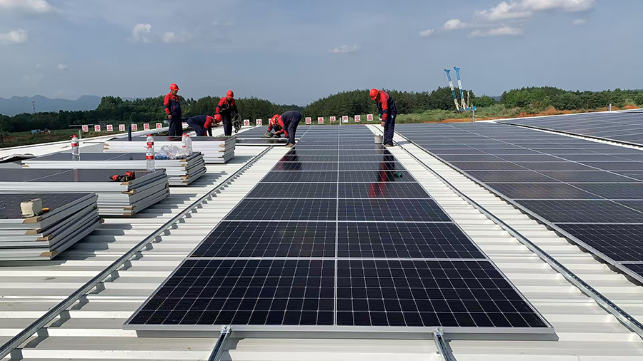 北川通用機(jī)場光伏項目